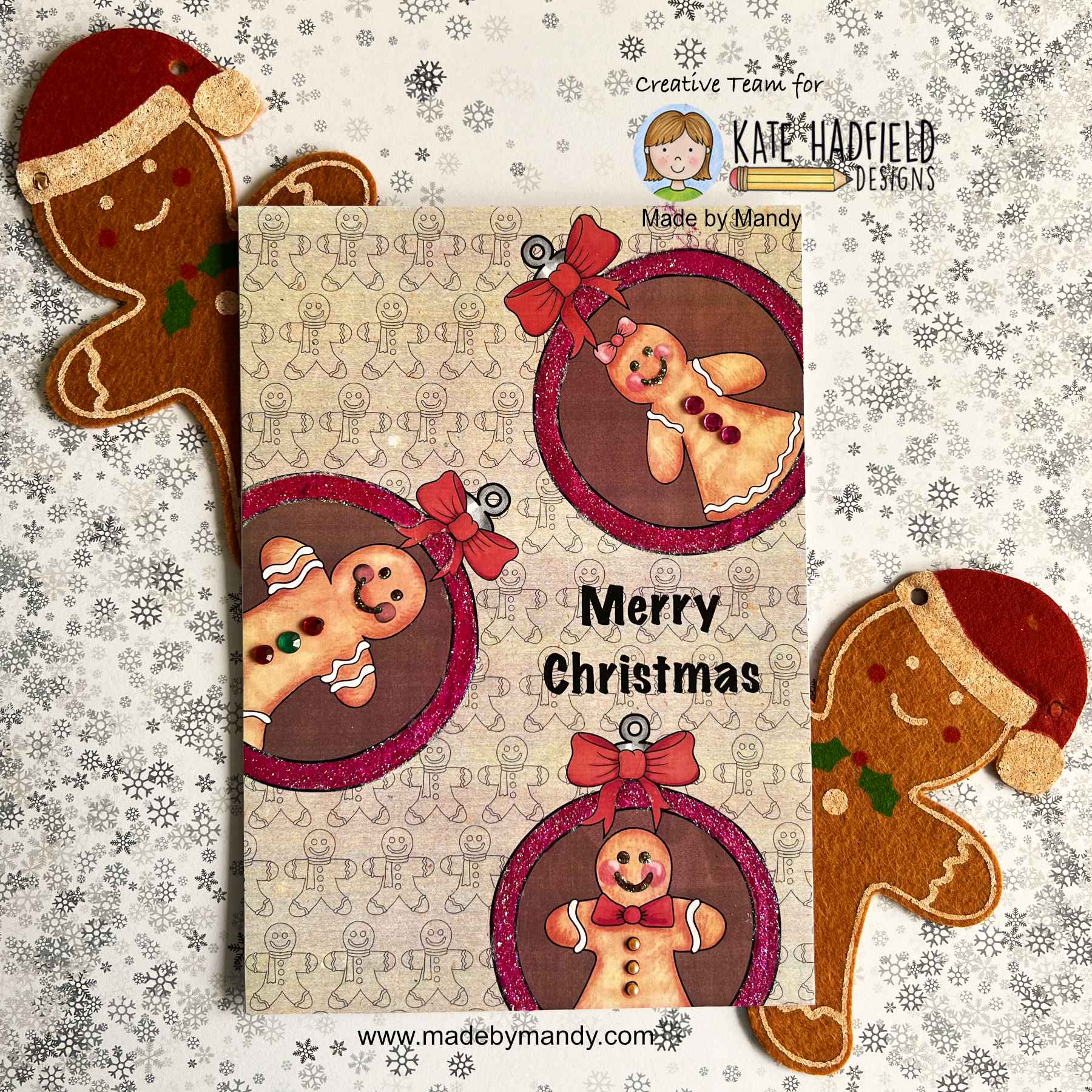 Peeking Gingerbread Cookies by Made By Mandy Peeking Gingerbread Cookies
